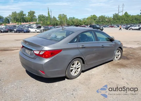 2014 Hyundai Sonata Gls from USA, damaged, VIN 5NPEB4AC1EH848883